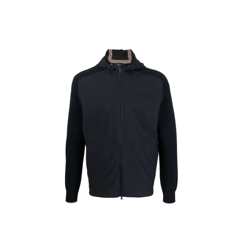 Herno Blue Cotton Shell Jacket | Regal Royce