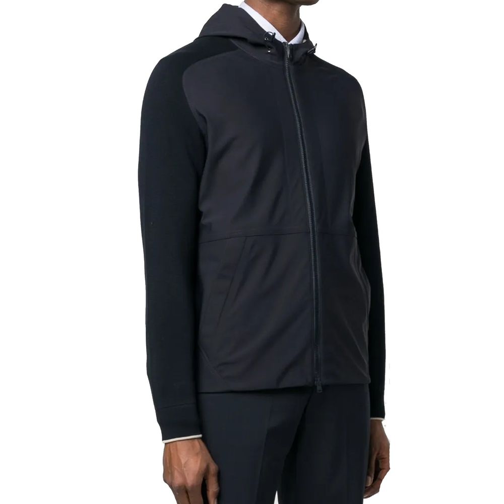 Herno Blue Cotton Shell Jacket | Regal Royce