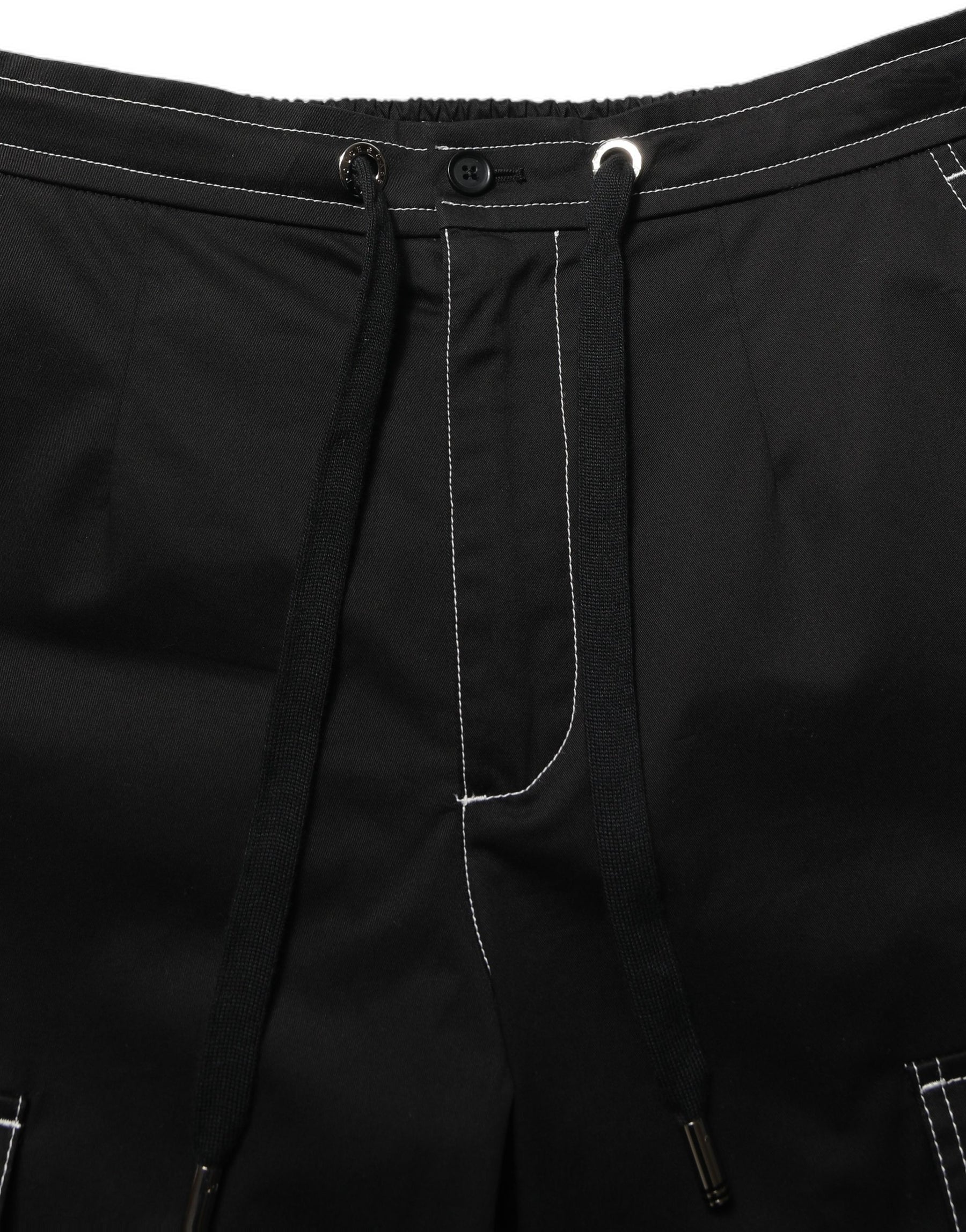Dolce & Gabbana Black Vibe Cargo High Waist Straight Pants | Regal Royce