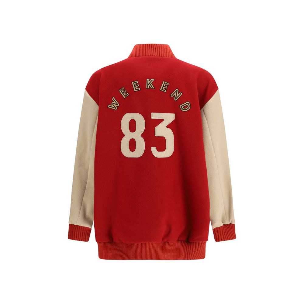 Max Mara Multicolor Wool Oves Aries Bomber | Regal Royce