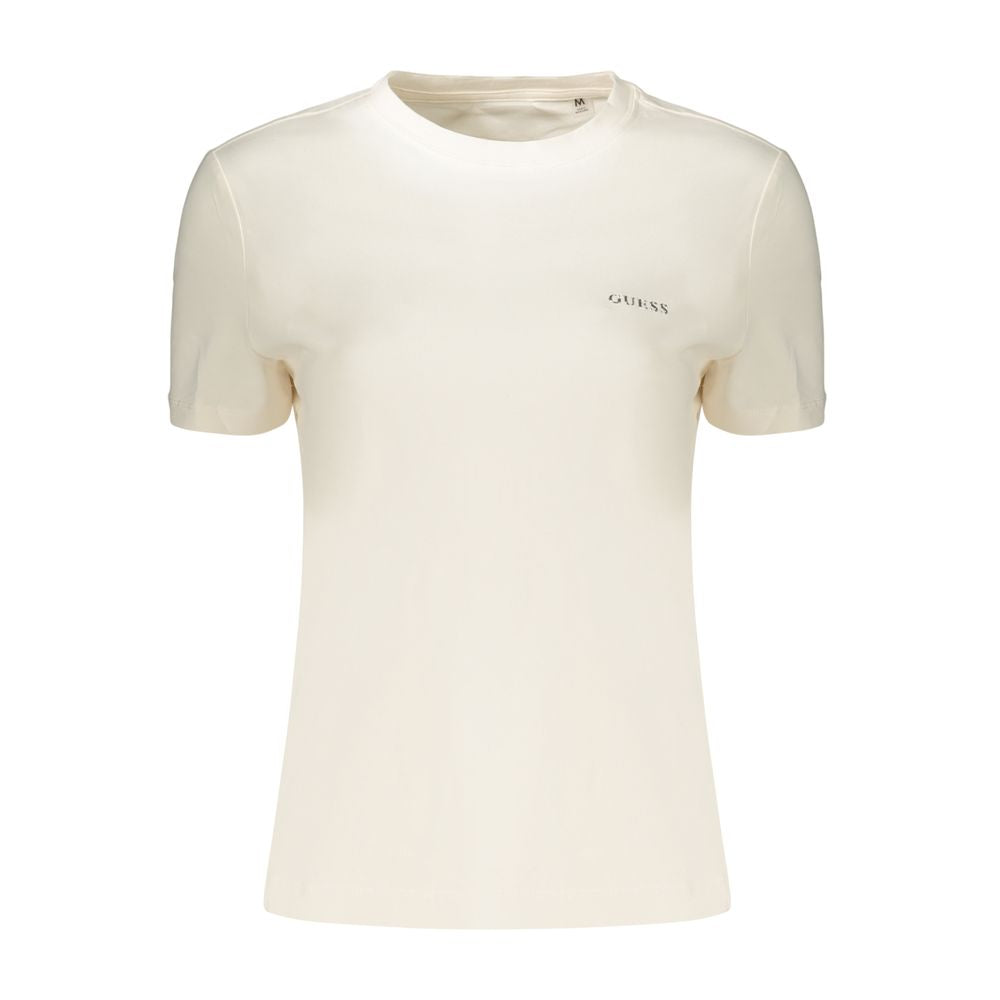Guess Jeans Pink Cotton Women's T-Shirt | Regal Royce