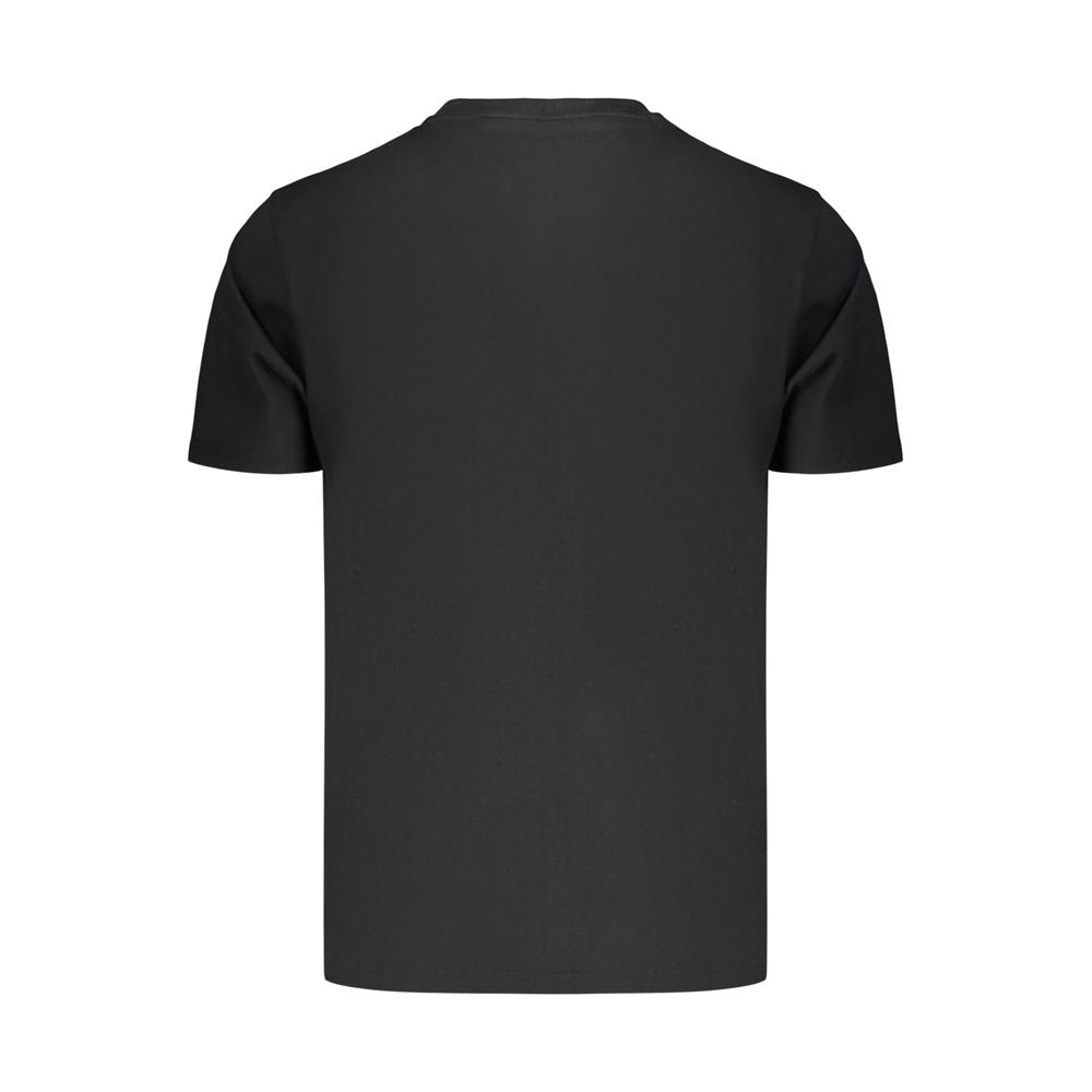 Converse Black Cotton Men's T-Shirt | Regal Royce