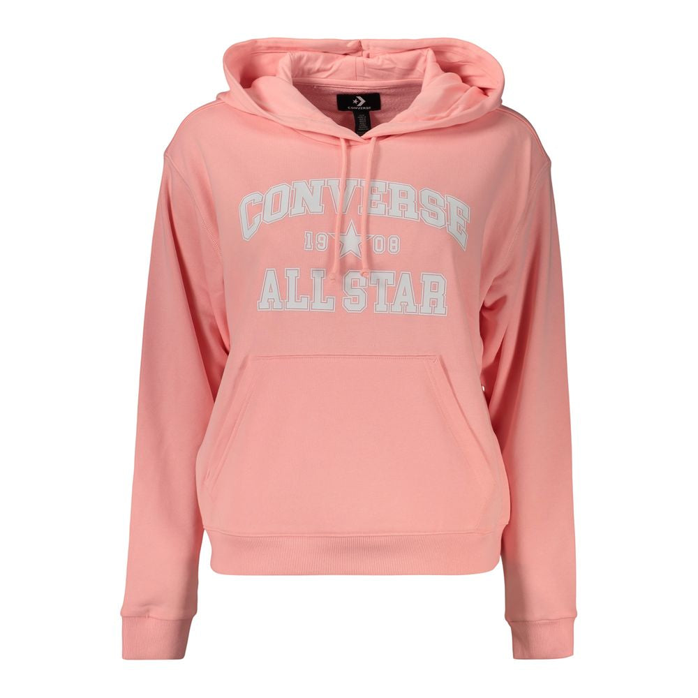 Converse Pink Cotton Women's Sweatshirt | Regal Royce