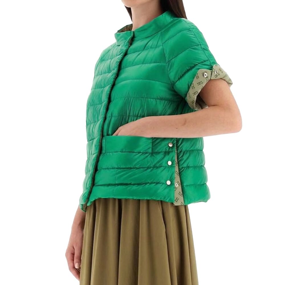 Herno Bicolor Polyamide Full-Length Jacket | Regal Royce
