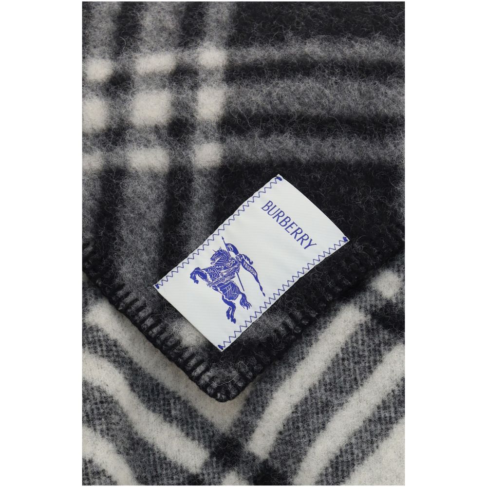 Burberry Gray Wool Oves Aries Scarf | Regal Royce