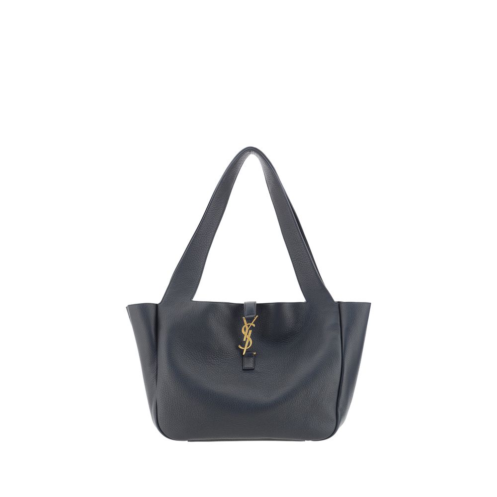 Saint Laurent Black Calf Leather Bos Taurus Shoulder Bag | Regal Royce