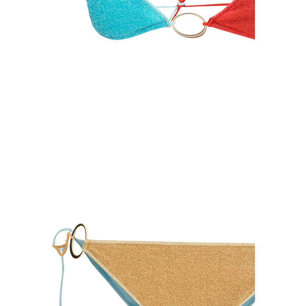 Oséree Multicolor Polyamide Bikini | Regal Royce