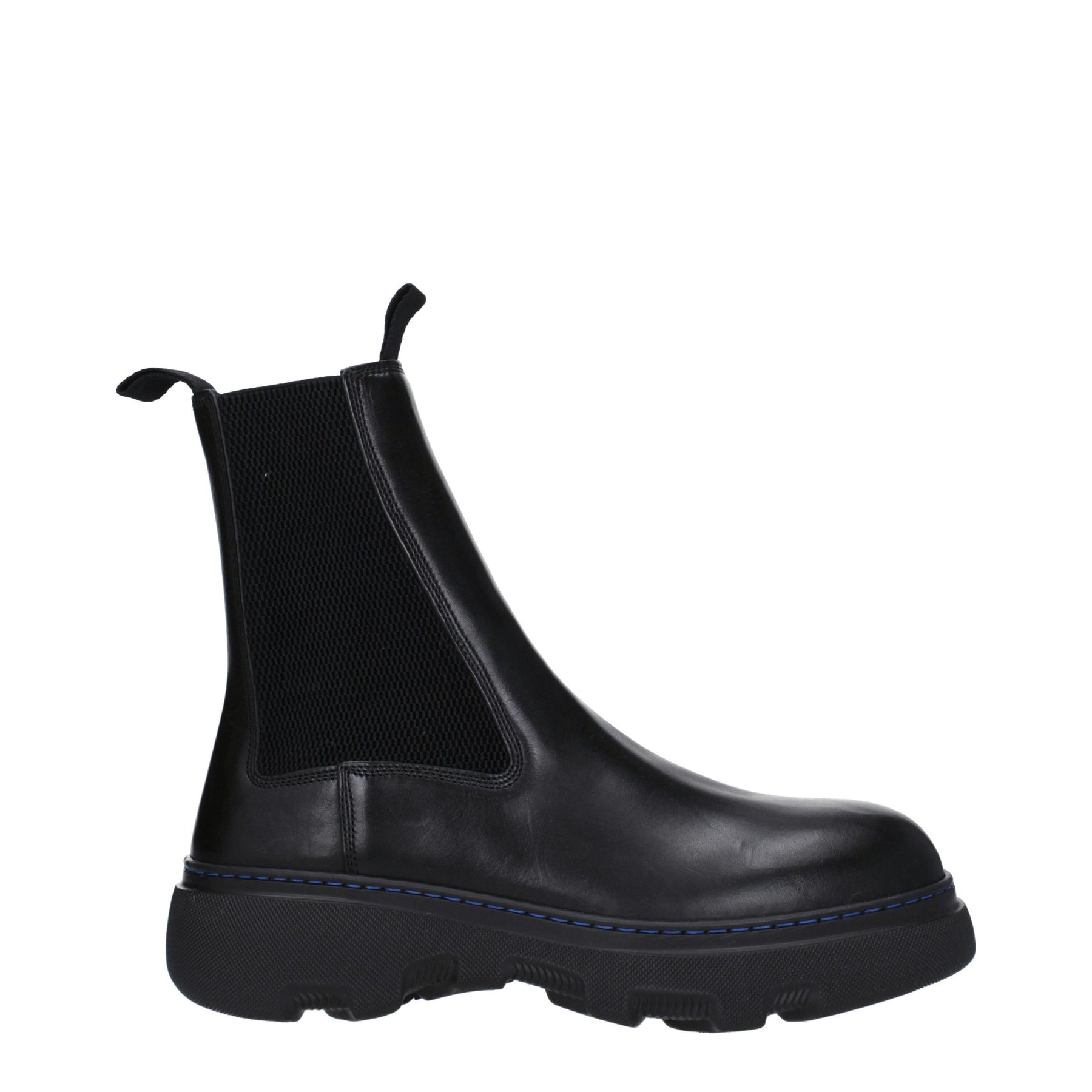Burberry Black Leather Ankle Boots | Regal Royce