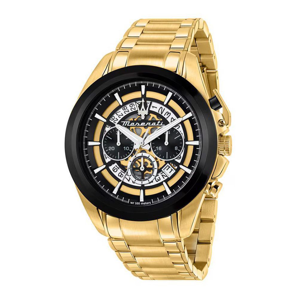 Maserati Gold Stainless Steel Dress Watch | Regal Royce