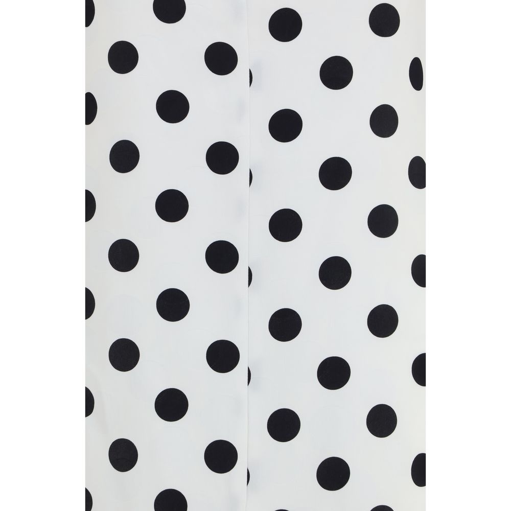 SA SU PHI White Silk Long Dress | Regal Royce