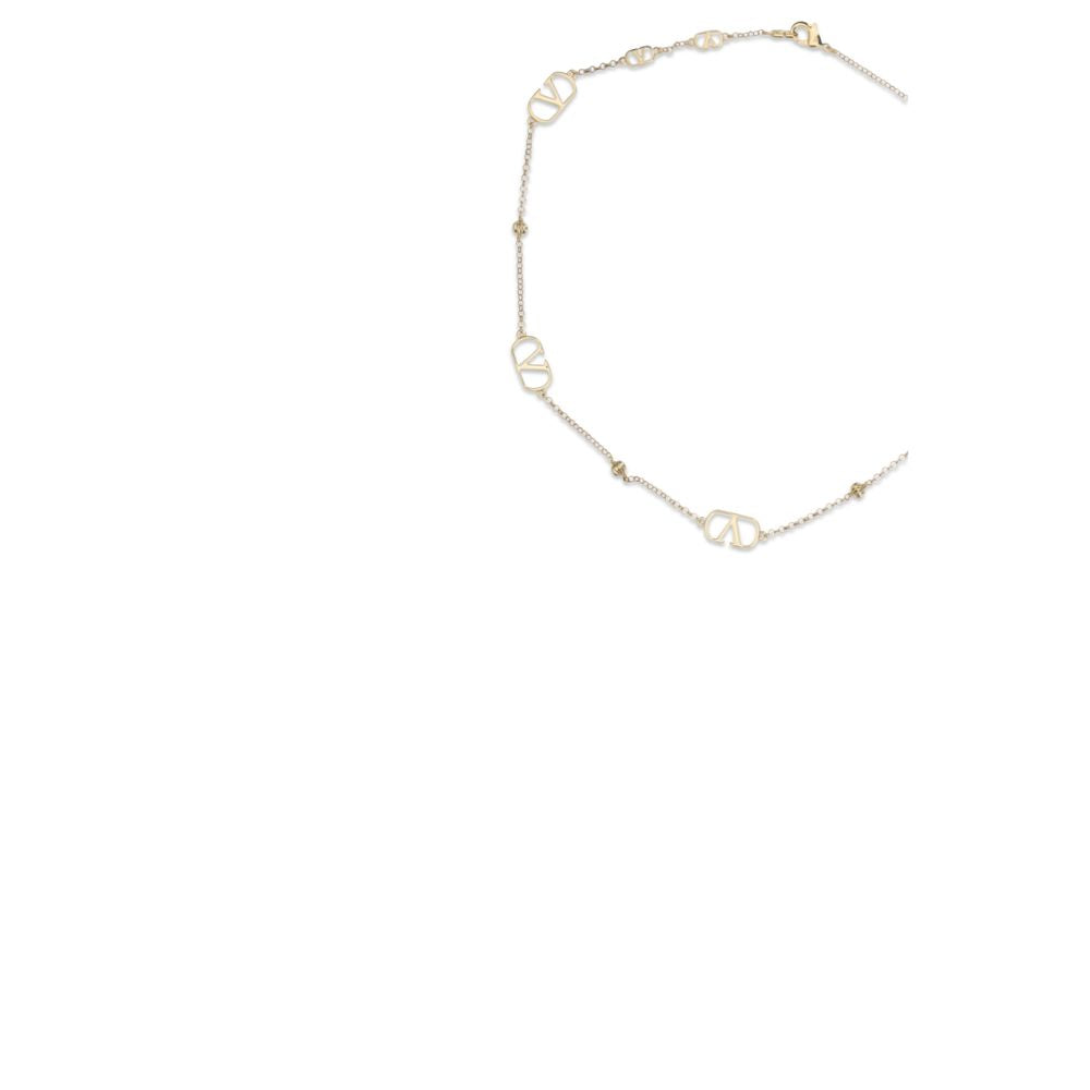 Valentino Garavani Gold Metal Necklace | Regal Royce