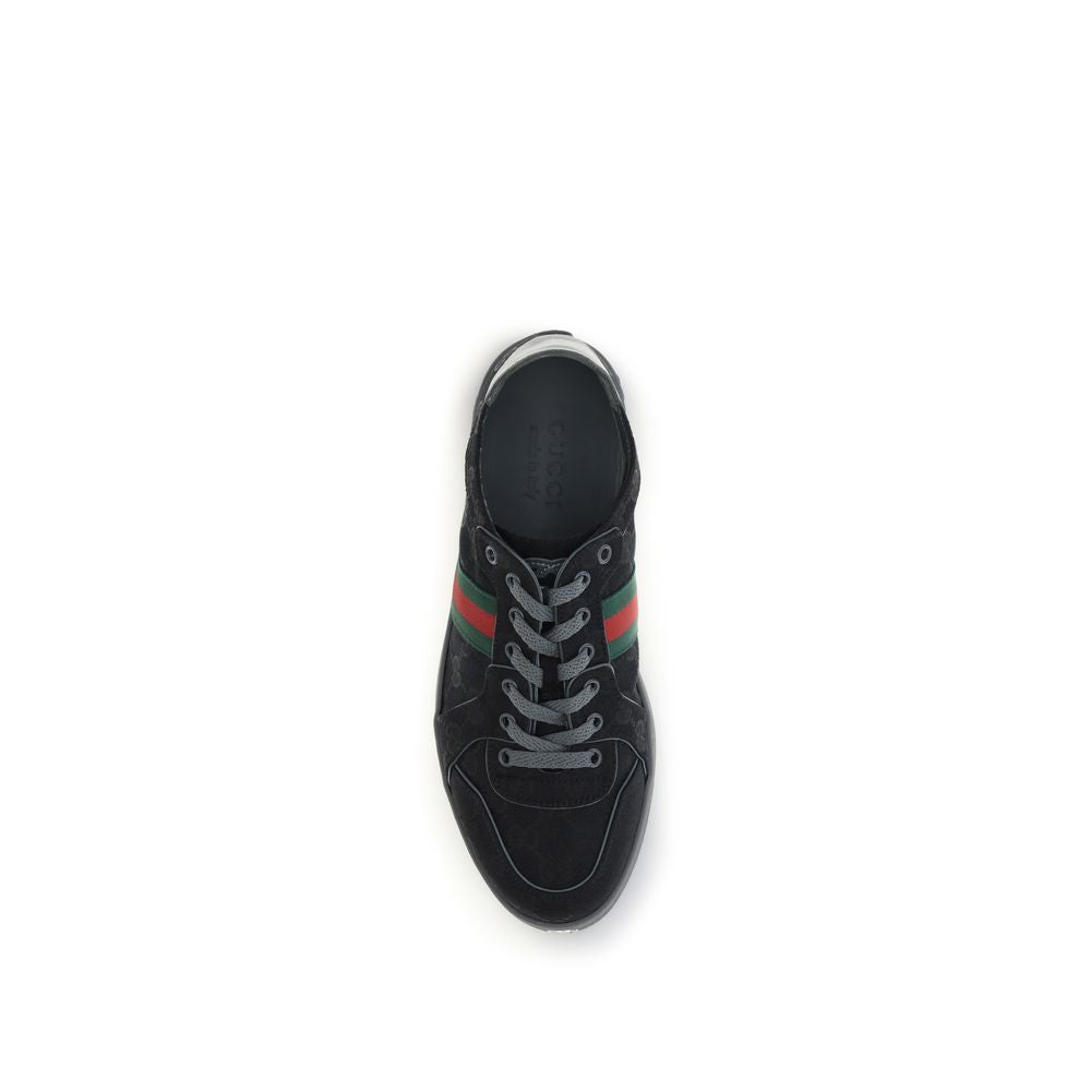 Gucci Black Fabric Athletic Sneakers | Regal Royce