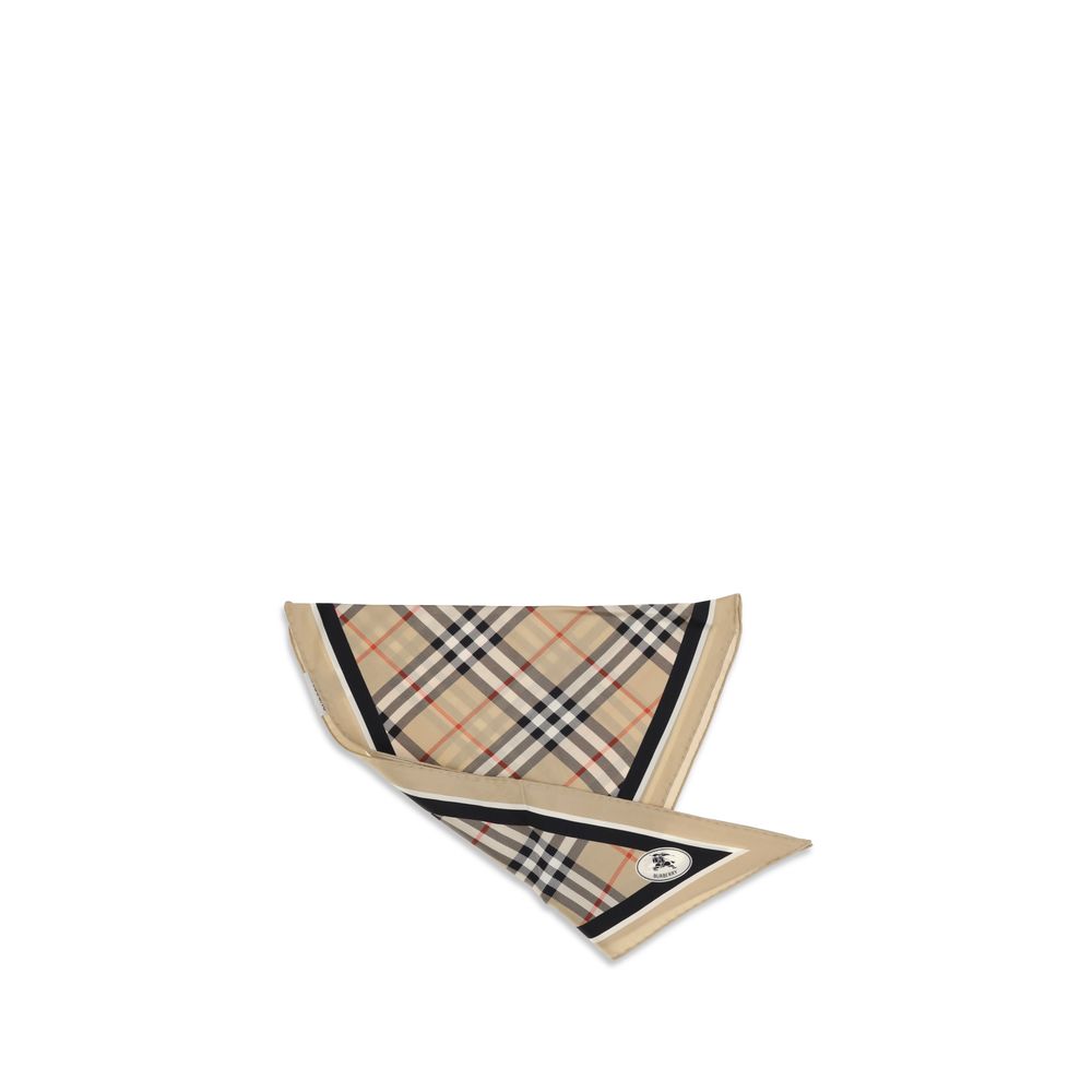 Burberry Beige Silk Scarf | Regal Royce