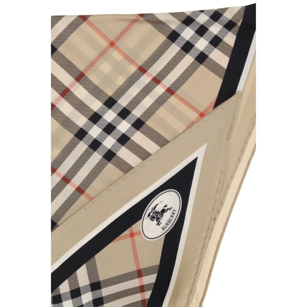 Burberry Beige Silk Scarf | Regal Royce