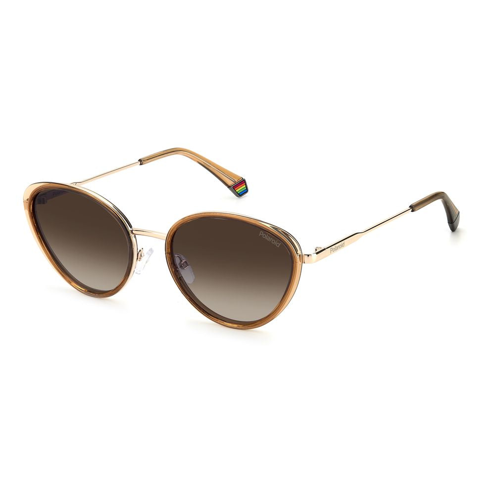 Polaroid Beige Plastic Sunglasses | Regal Royce