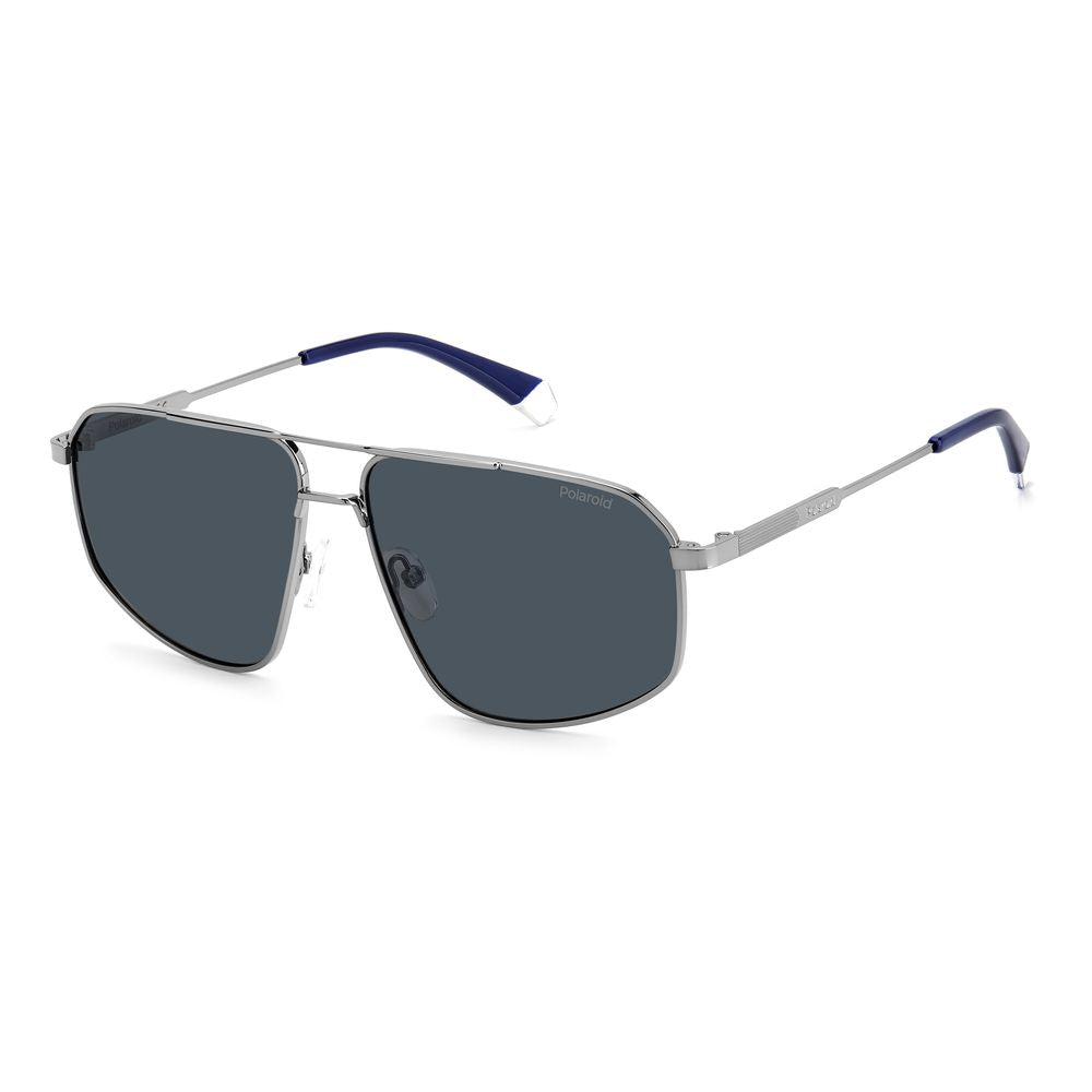 Polaroid Gray Stainless Steel Sunglasses | Regal Royce