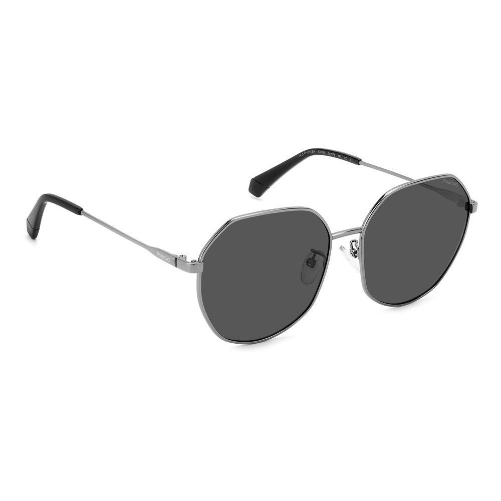 Polaroid Gray Metal Sunglasses | Regal Royce