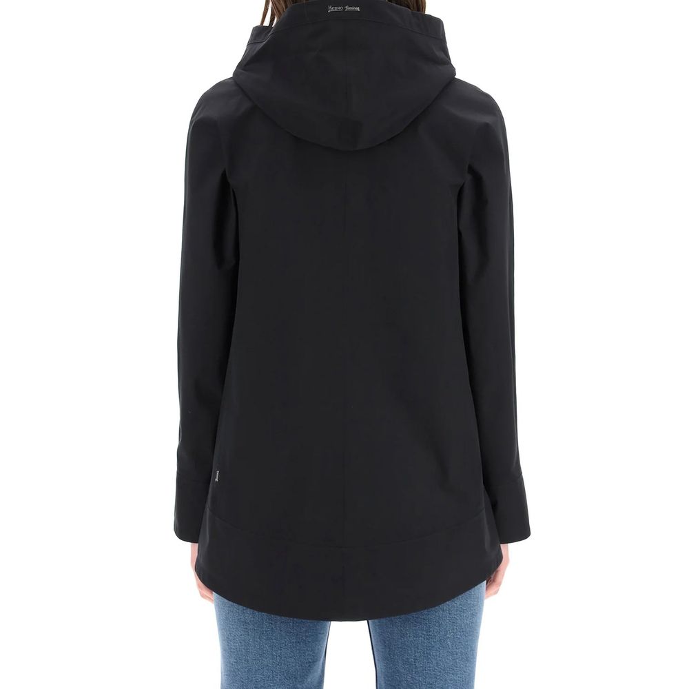 Herno Blue Polyester Shell Jacket | Regal Royce