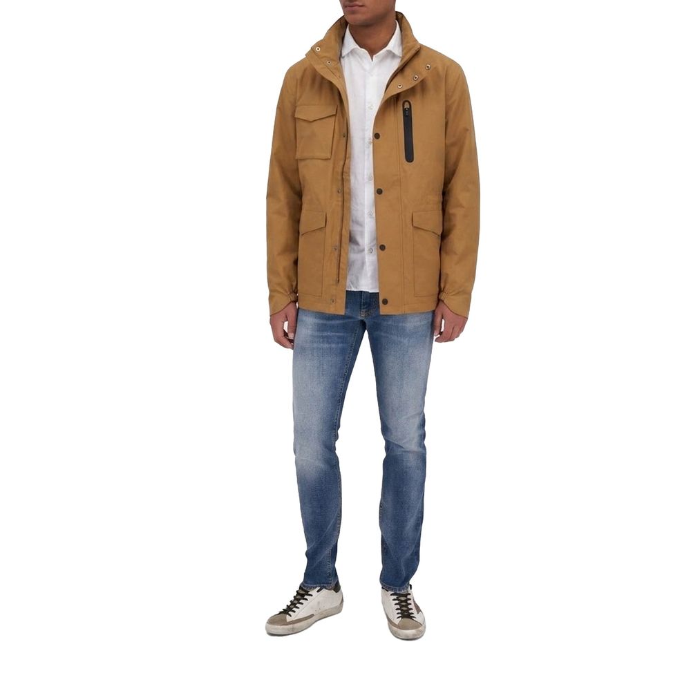 Herno Brown Polyester Shell Jacket | Regal Royce