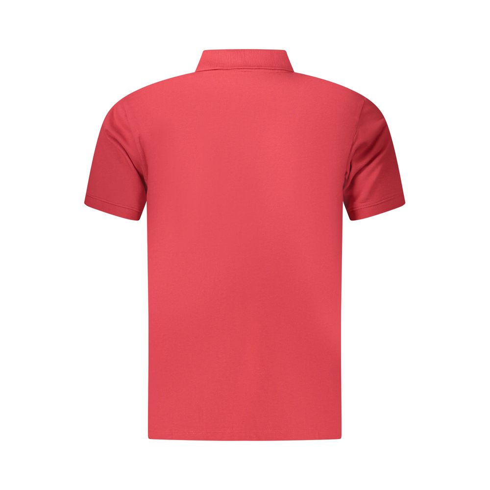Timberland Red Cotton Men Polo Shirt | Regal Royce