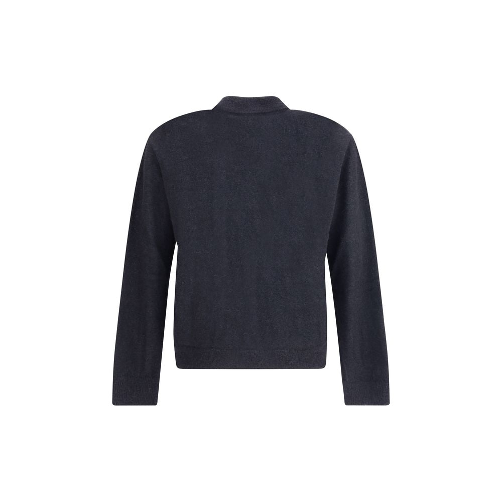 Our Legacy Black Alpaca Vicugna Pacos Cardigan | Regal Royce