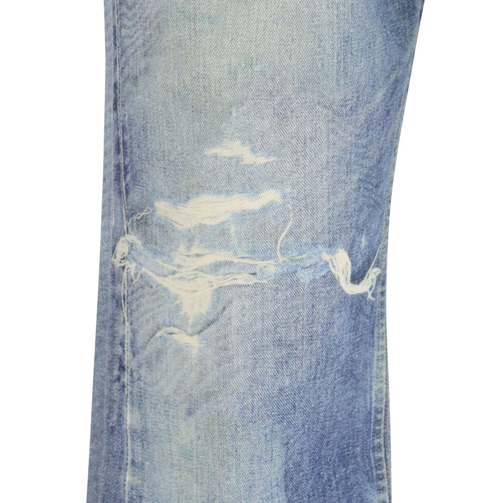 Our Legacy Blue Cotton Relaxed Fit Jeans | Regal Royce
