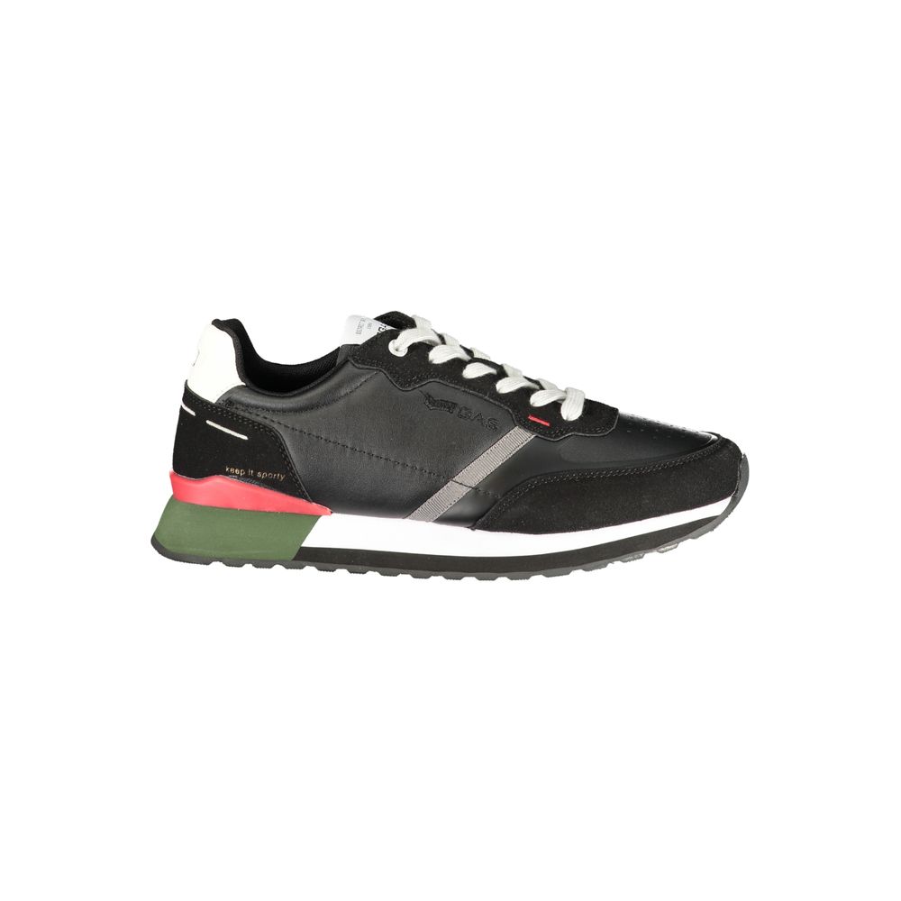 Gas Blue Polyurethane Men Sneaker | Regal Royce