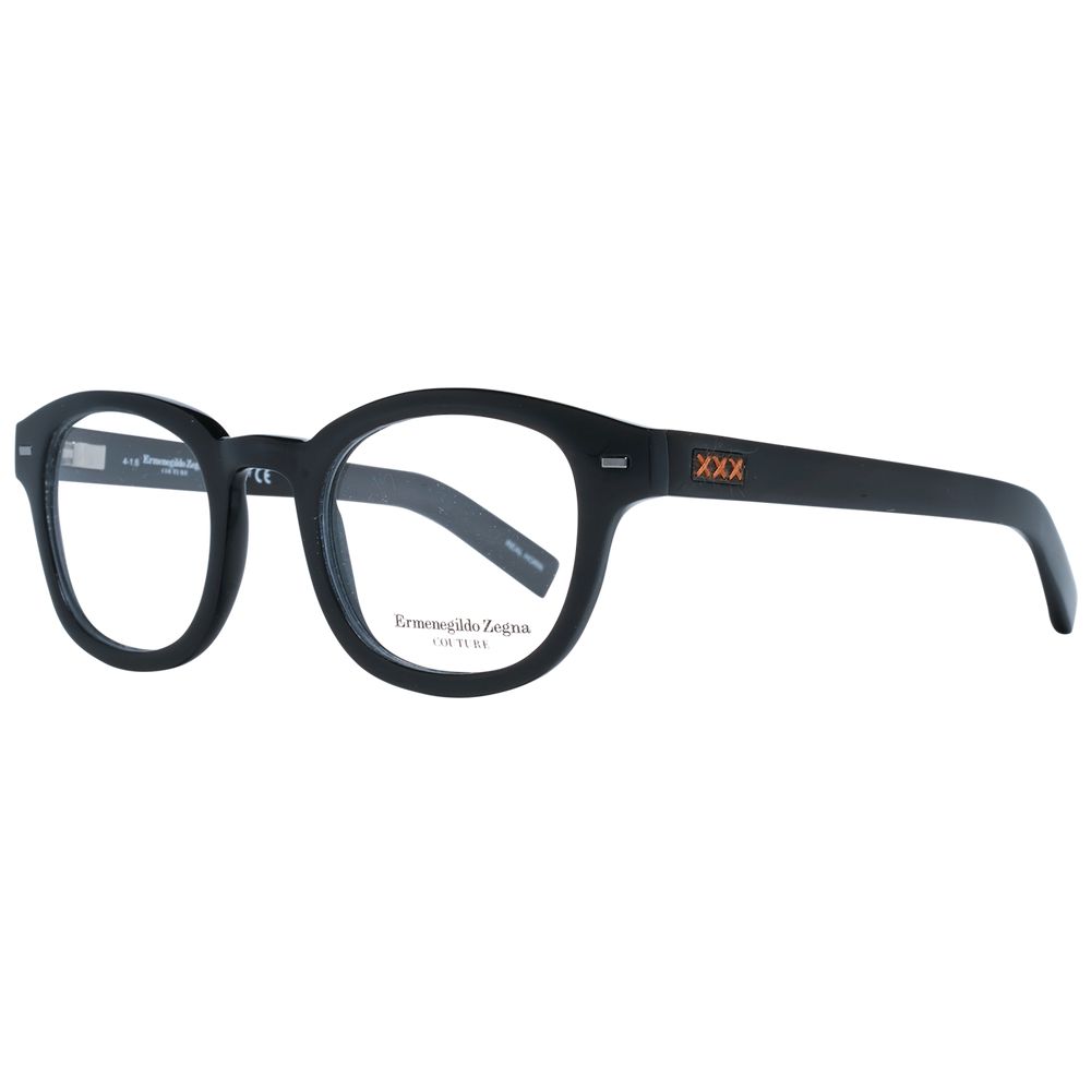 Ermenegildo Zegna Black Horn Glasses (Frames) | Regal Royce