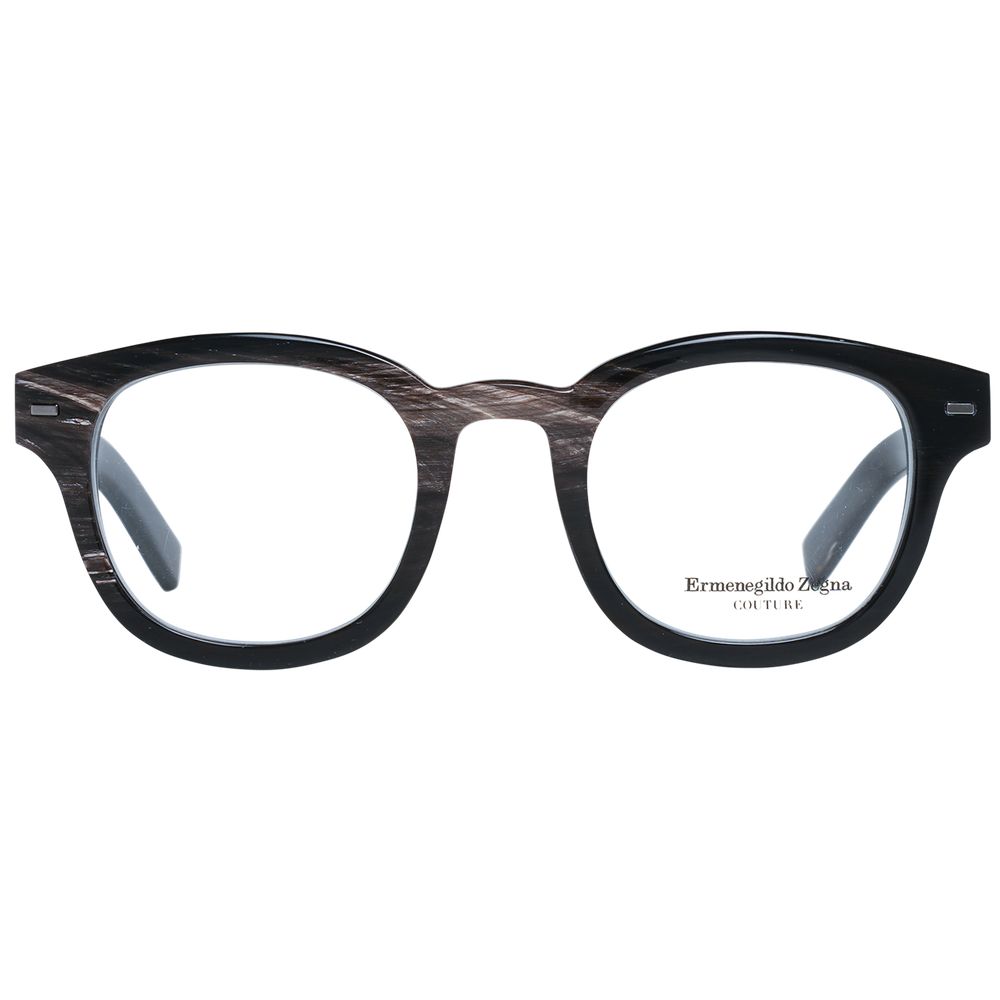 Ermenegildo Zegna Black Horn Glasses (Frames) | Regal Royce
