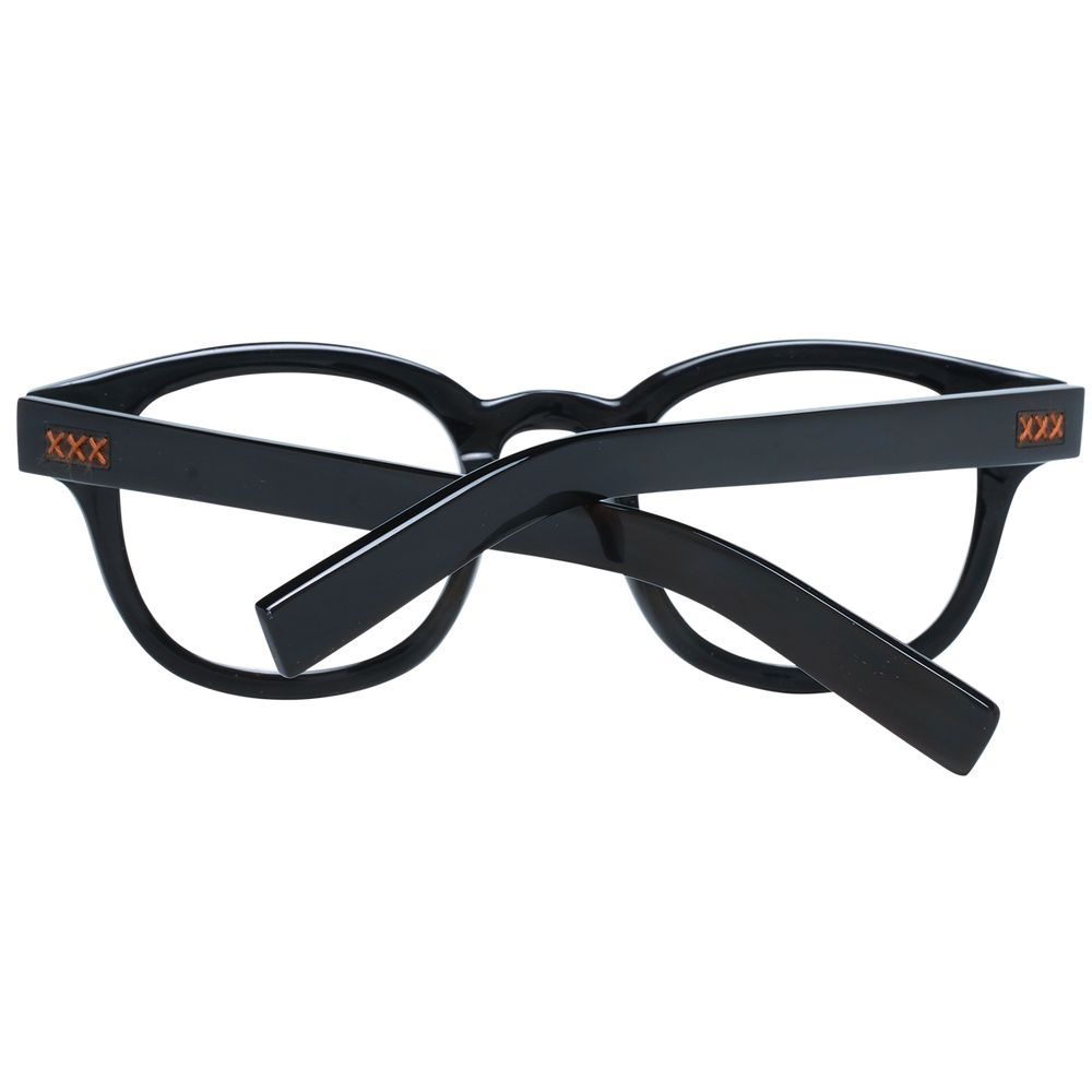 Ermenegildo Zegna Black Horn Glasses (Frames) | Regal Royce