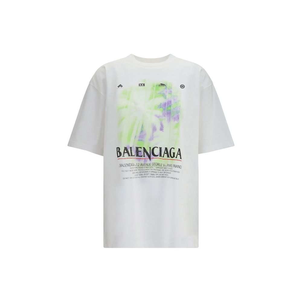 Balenciaga White Cotton T-Shirt | Regal Royce