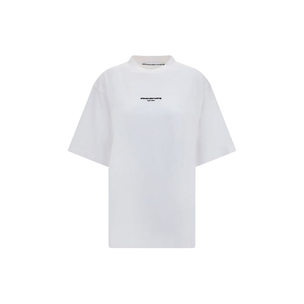 Alexander Wang White Cotton T-Shirt | Regal Royce
