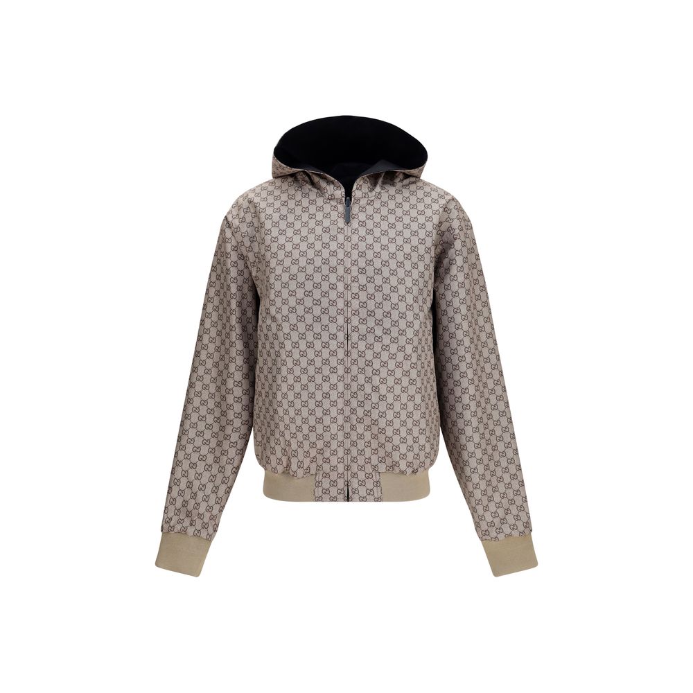 Gucci Black Polyester Bomber | Regal Royce