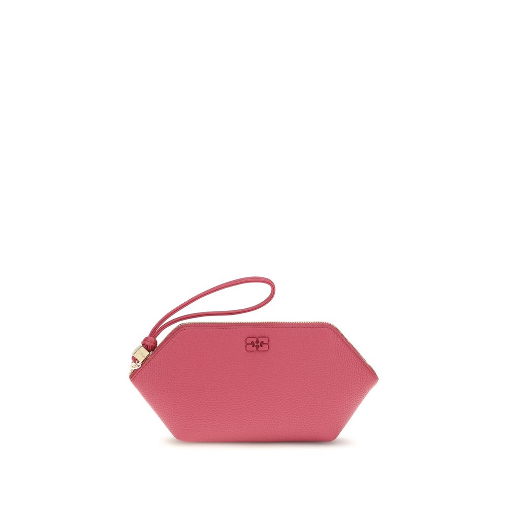 Ganni Multicolor Recycled Polyester Clutch Bag | Regal Royce
