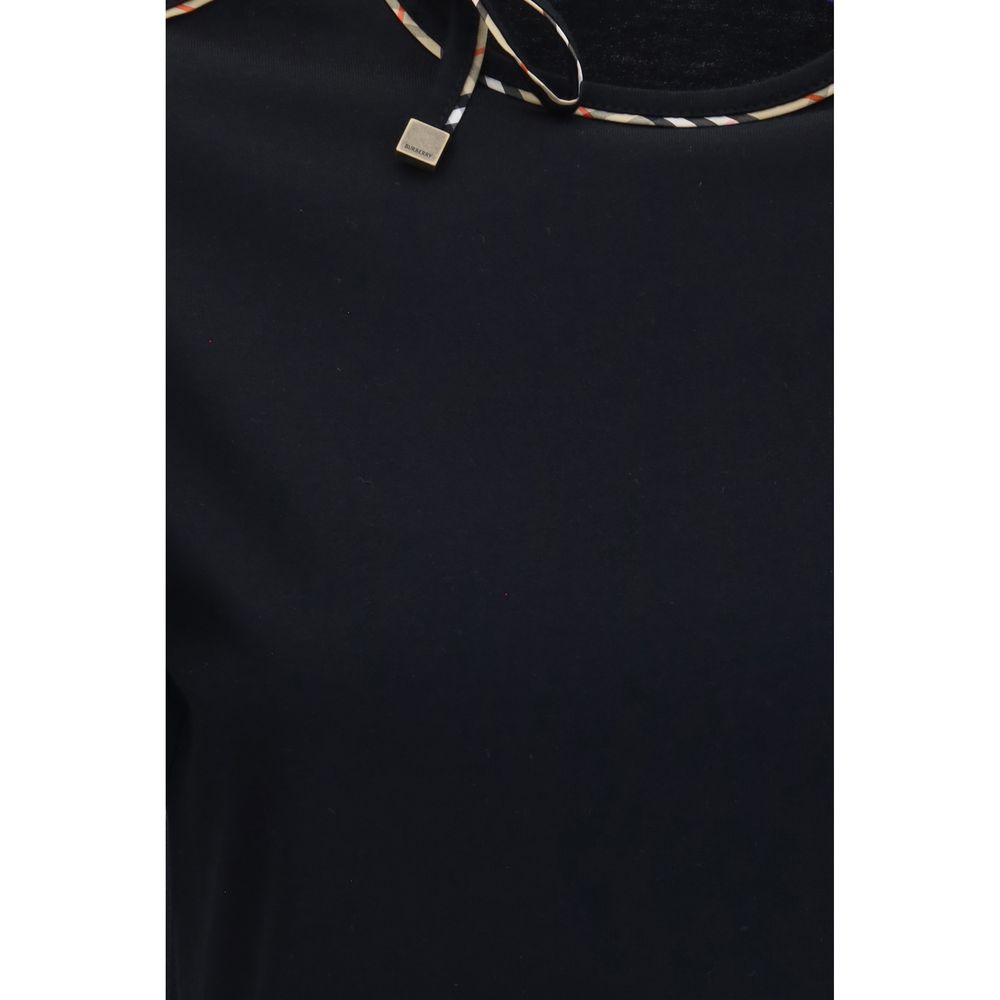 Burberry Black Cotton T-Shirt | Regal Royce