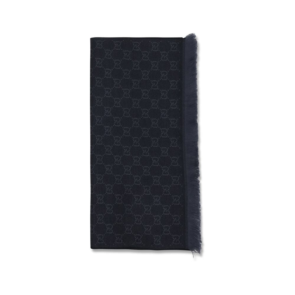Gucci Black Wool Scarf | Regal Royce
