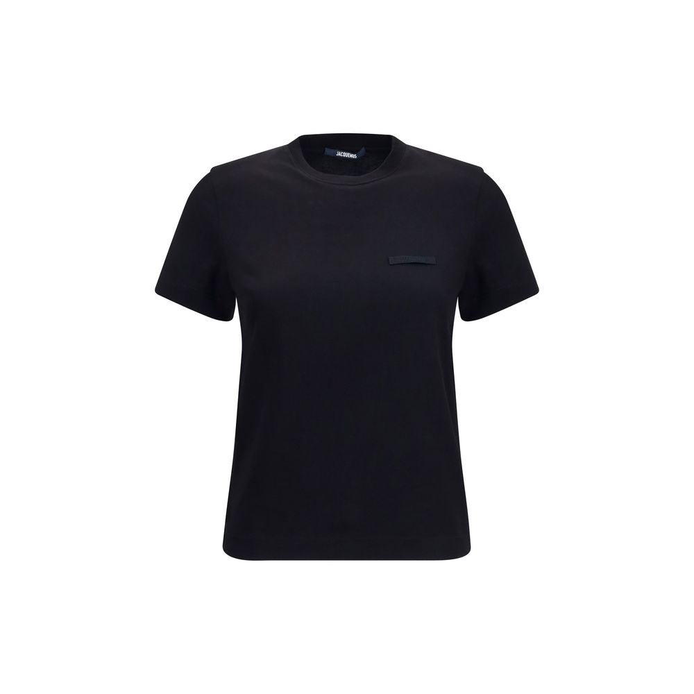 Jacquemus Black Cotton T-Shirt | Regal Royce