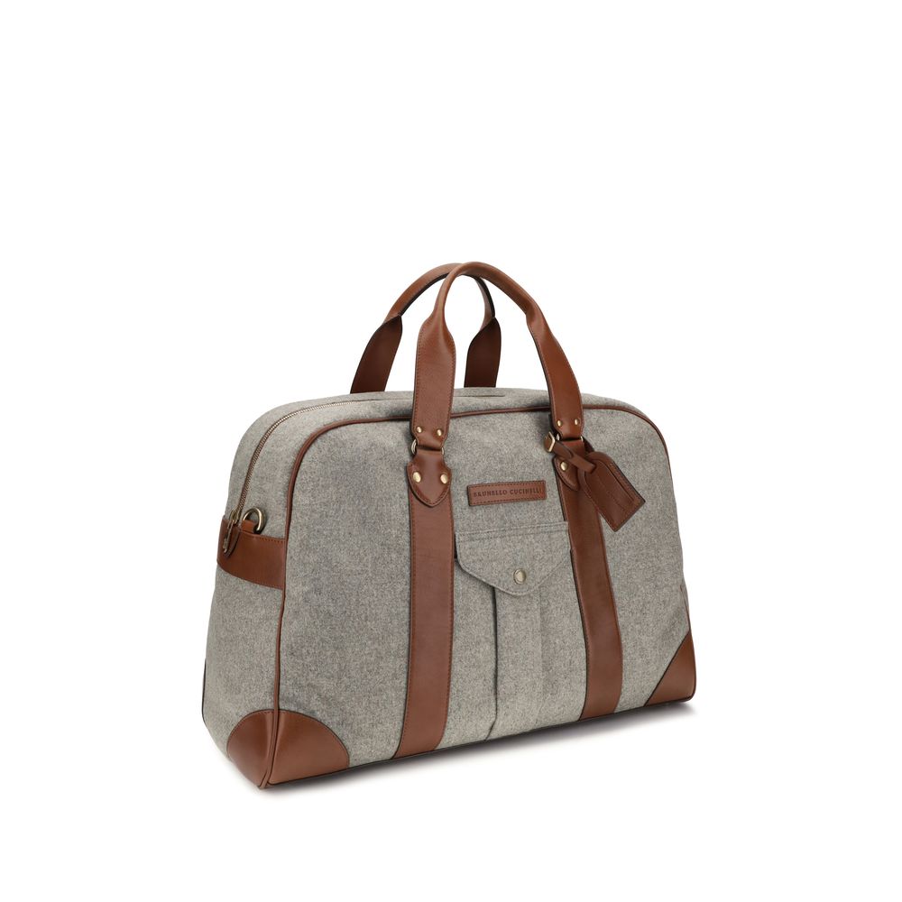 Brunello Cucinelli Beige Wool Oves Aries Luggage And Travel | Regal Royce