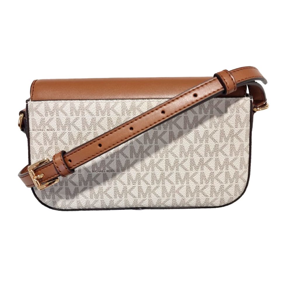 Michael Kors Beige Leather Crossbody Bag | Regal Royce