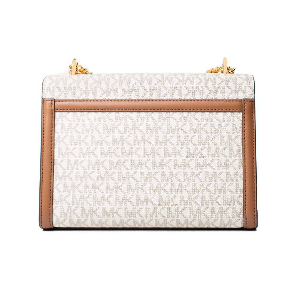 Michael Kors Beige Canvas Shoulder Bag | Regal Royce