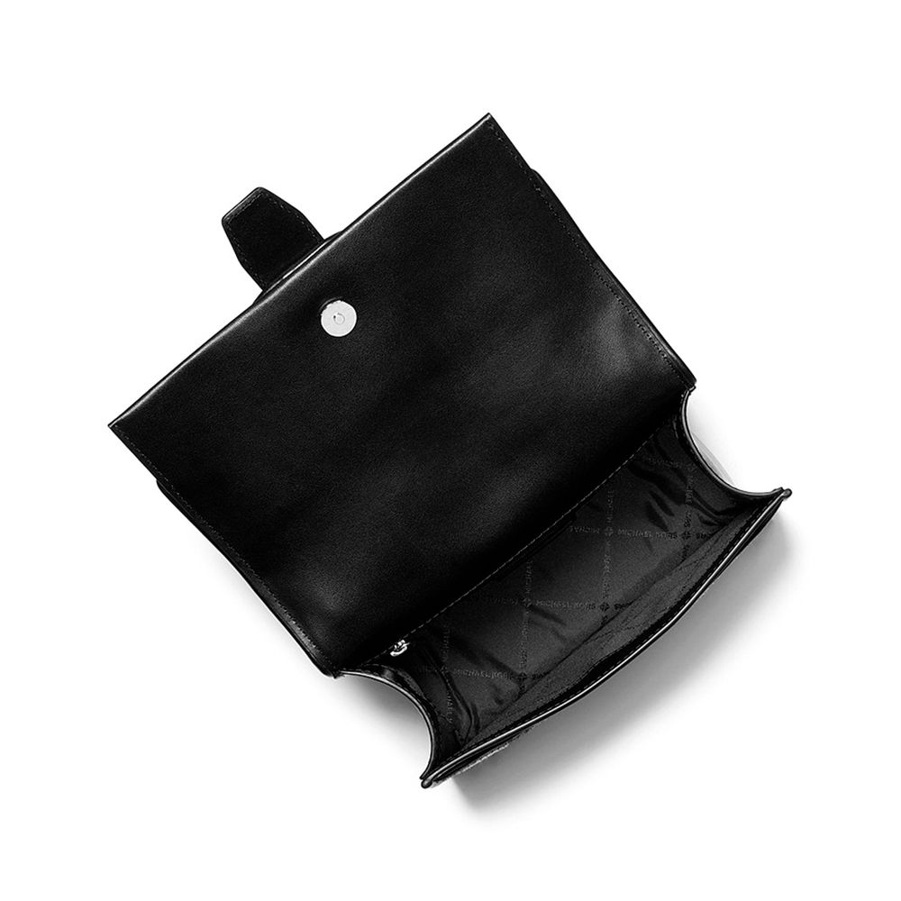 Michael Kors Black Leather Shoulder Bag | Regal Royce