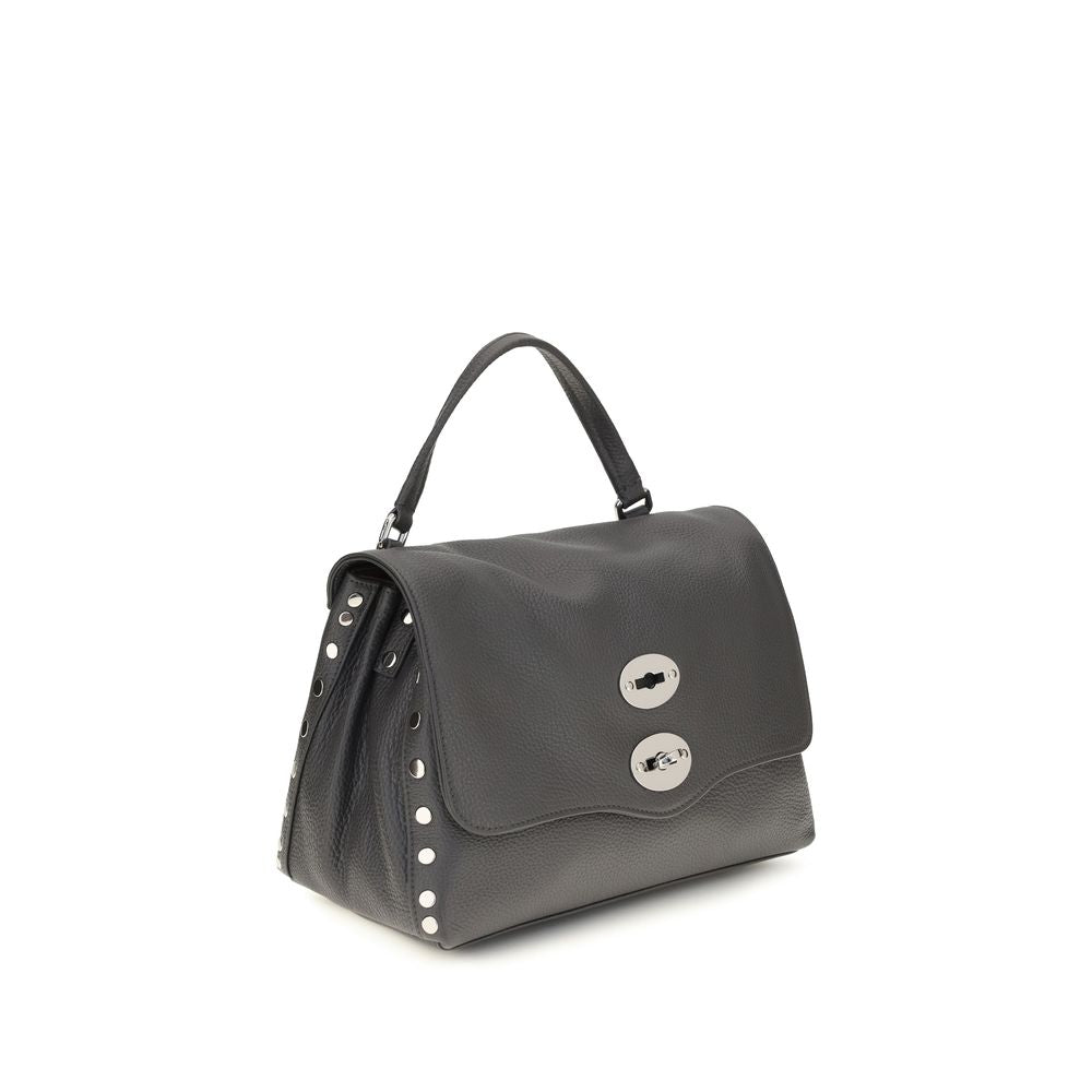 Zanellato Gray Calf Leather Bos Taurus Handbag | Regal Royce