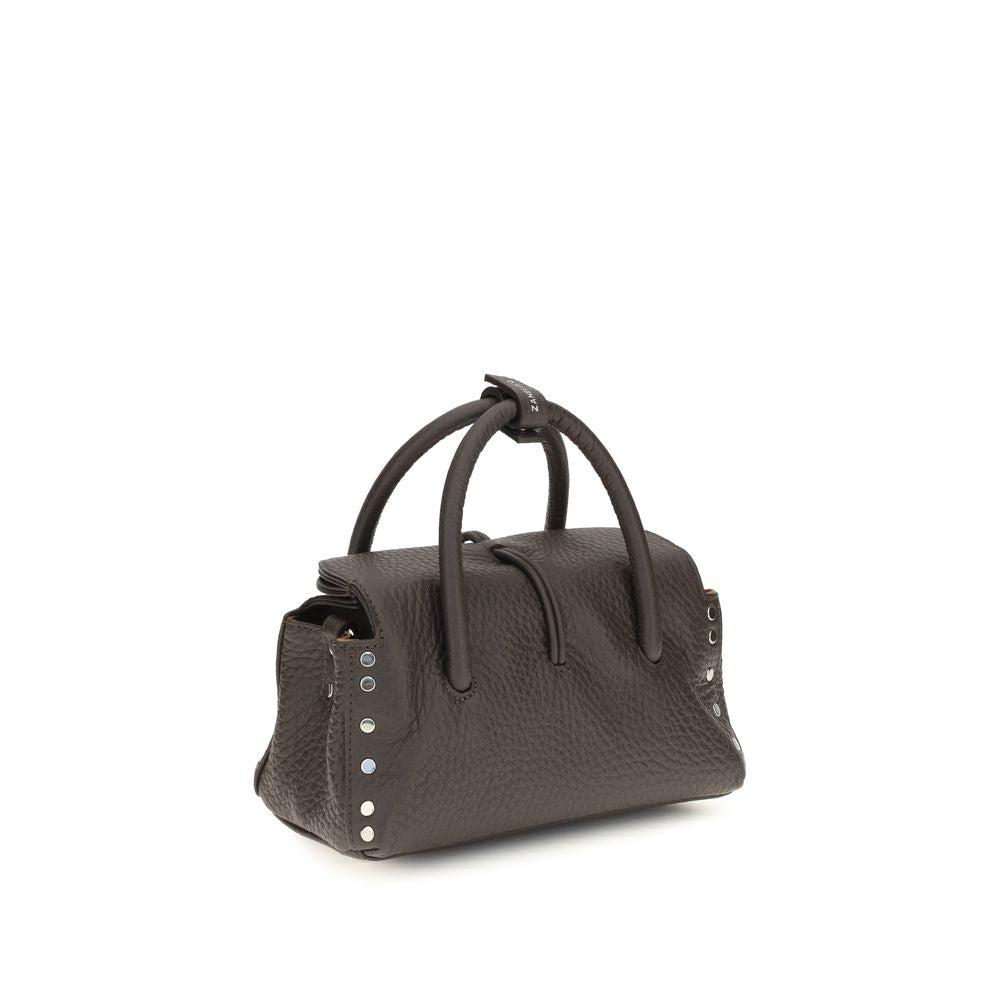 Zanellato Brown Calf Leather Bos Taurus Handbag | Regal Royce