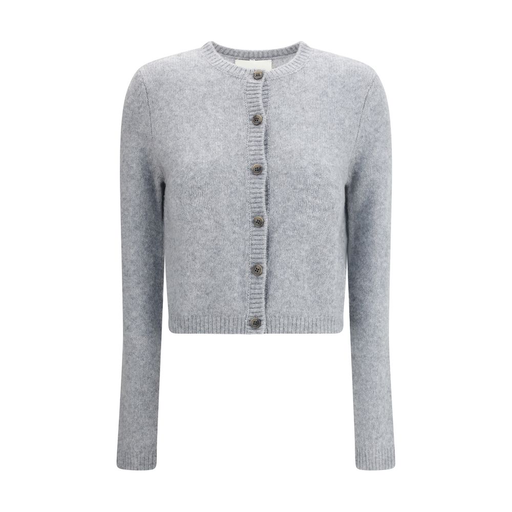 Lisa Yang Gray Cashmere Cardigan | Regal Royce