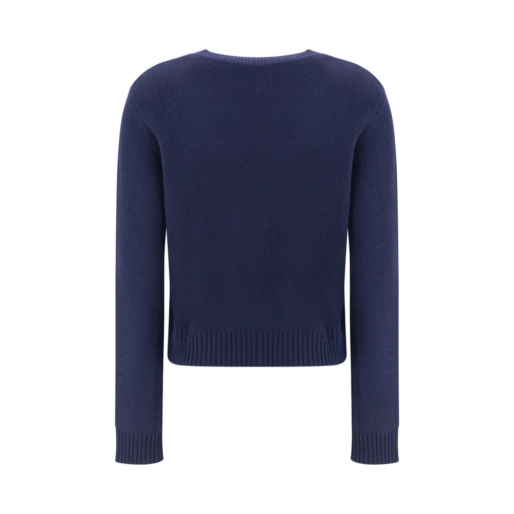 Lisa Yang Blue Cashmere Sweater | Regal Royce