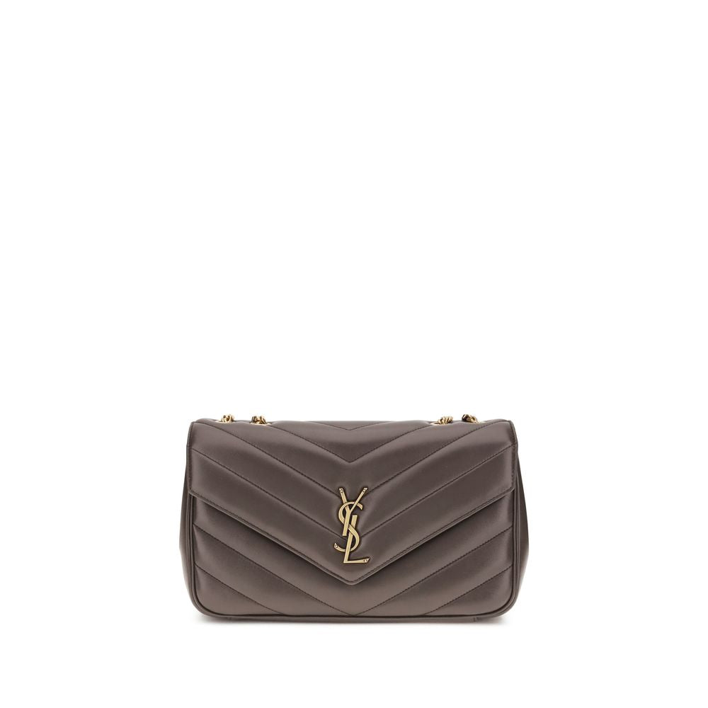 Saint Laurent Gray Lamb Ovis Aries Aries Shoulder Bag | Regal Royce