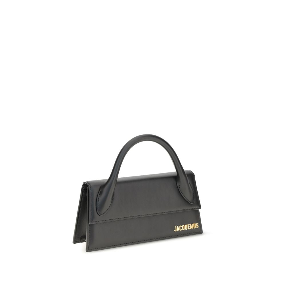 Jacquemus Black Calf Leather Bos Taurus Shoulder Bag | Regal Royce