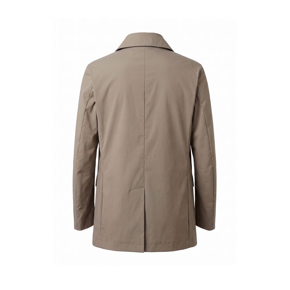 Malo Brown Cotton Men's Jacket | Regal Royce
