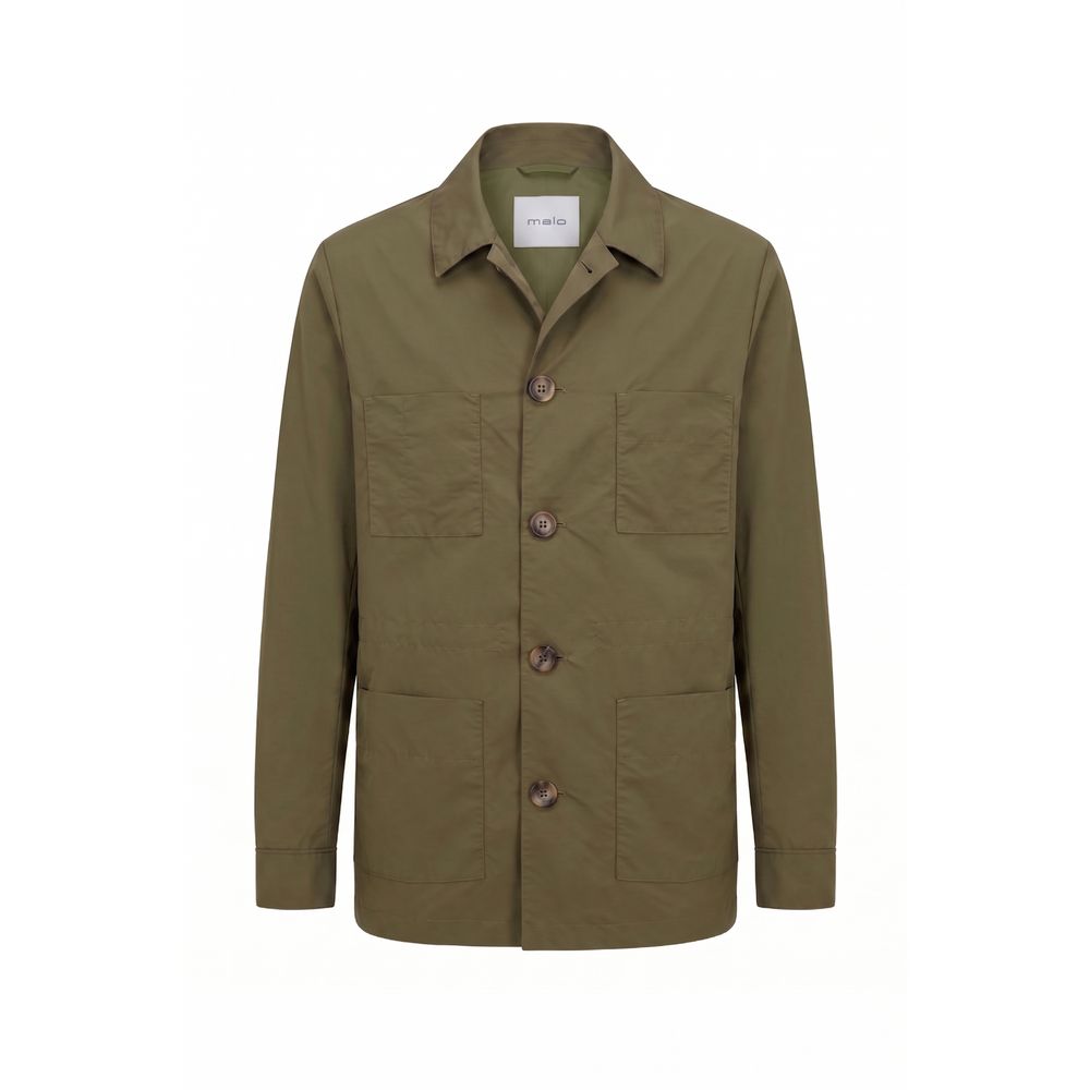 Malo Green Nylon Men Jacket | Regal Royce
