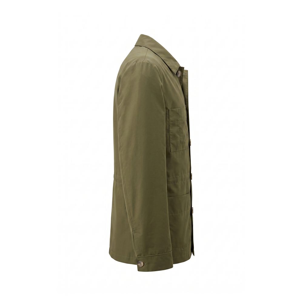 Malo Green Nylon Men Jacket | Regal Royce